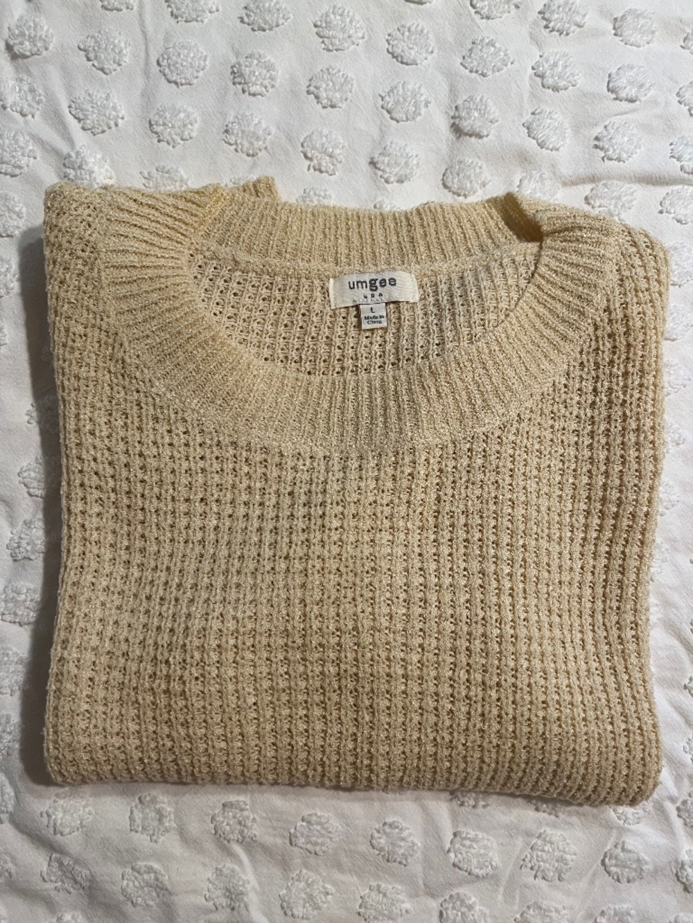 Umgee sweater size large